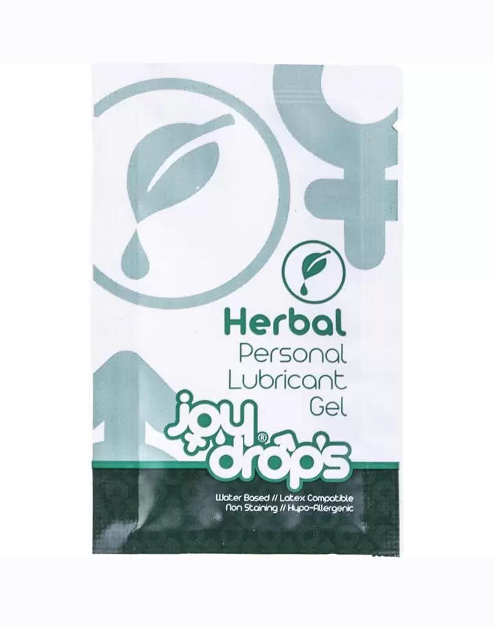 Натуральная смазка JoyDrops Herbal на водной основе, 5 мл