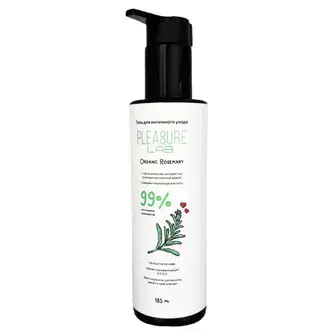 Лубрикант Pleasure Lab Organic Розмарин на водной основе, 185 мл