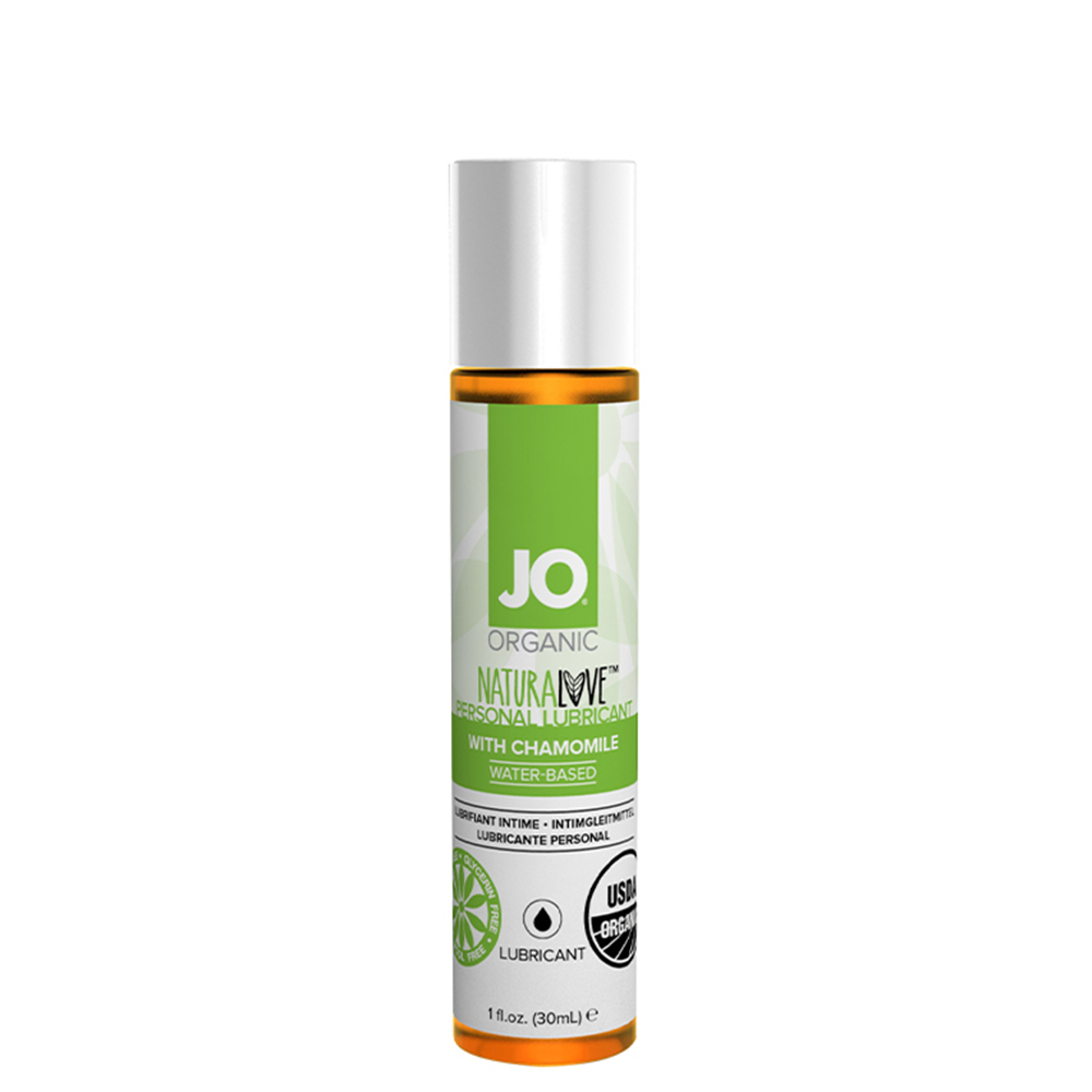 Натуральный лубрикант System JO Organic Naturalove c экстрактом ромашки на водной основе, 30 мл