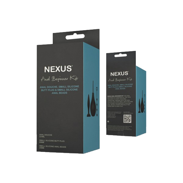 Набор для начинающих Nexus Anal Beginner Kit, черный