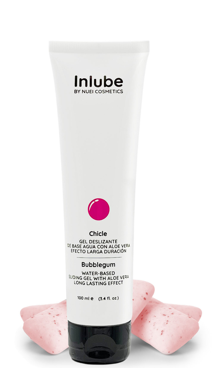 Гель-лубрикант с алоэ вера Nuei cosmetics Inlube Жвачка на водной основе, 100 мл