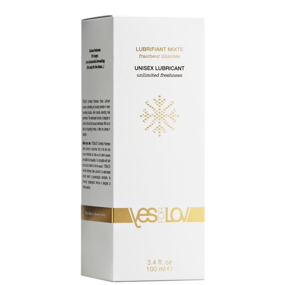 Охлаждающий лубрикант YESforLOV Unlimited freshness на водной основе, 100 мл
