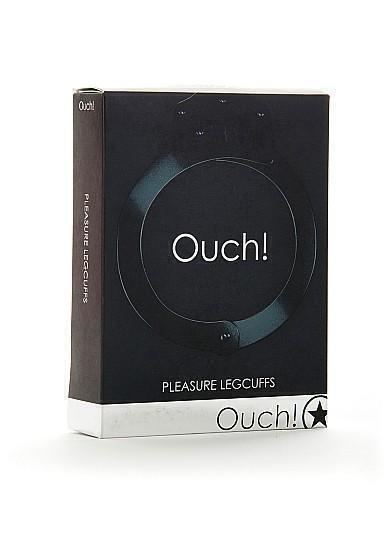 Оковы Ouch на ноги Pleasure legcuffs, черные