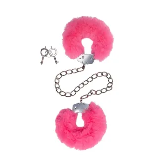 Оковы с мехом Le Frivole Be Mine, розовые