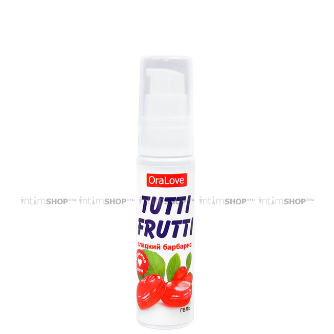 Оральная смазка Биоритм Tutti-Frutti Сладкий барбарис, 30 мл - фото 1