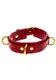Ошейник Taboom D-Ring Deluxe, красный