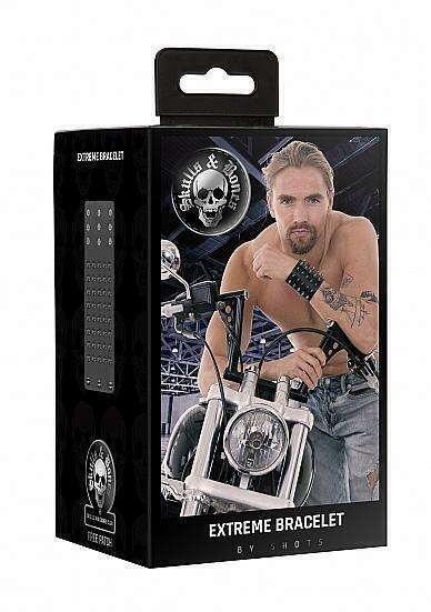 Браслет Ouch! Skulls and Bones Black SH-OU302BLK