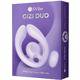 Вибростимулятор SVibe Gizi Duo с пультом ДУ, сиреневый