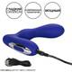 Вибромассажер простаты CalExotics Eclipse Pleasure Probe, синий