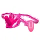 Вибротрусики с вагинальным отростком CalExotics Venus Butterfly Venus Penis с пультом ДУ, розовые