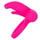 Виброкольцо CalExotics Triple Clit Flicker, розовое