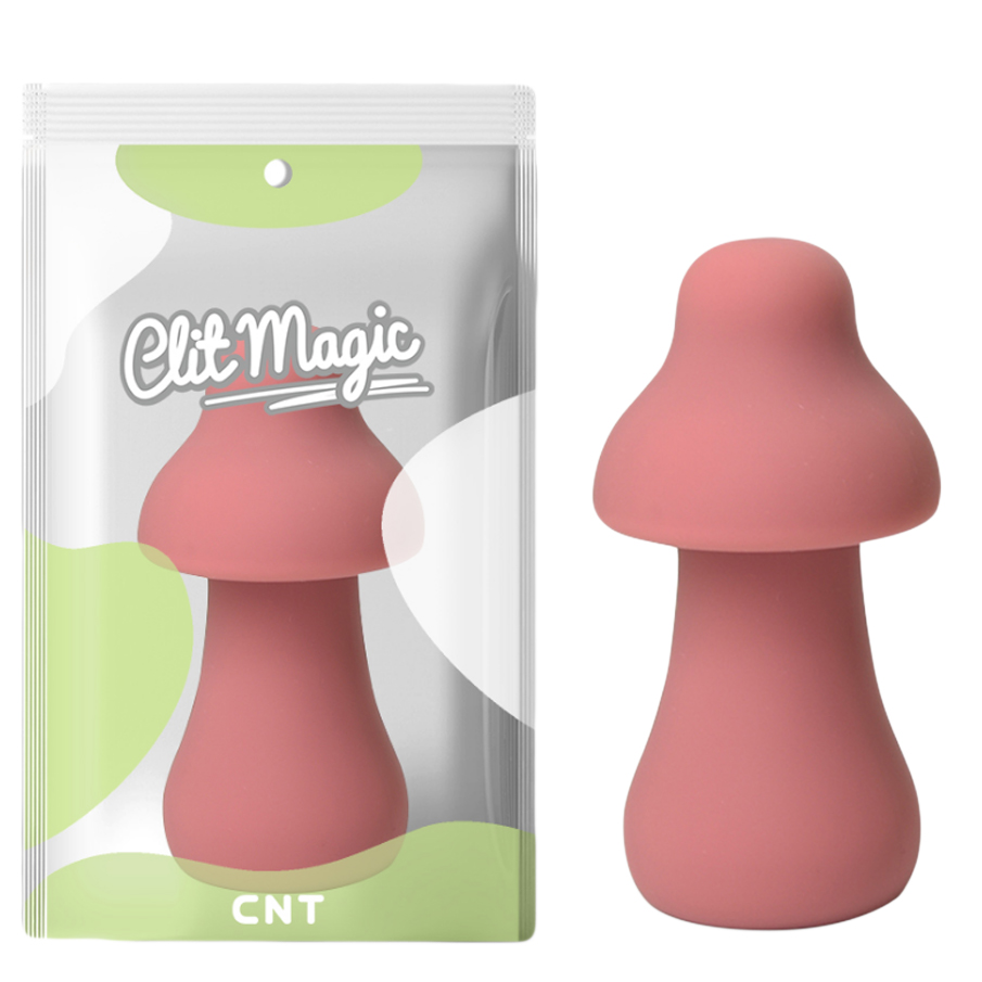 Мини-вибратор CNT Clit Magic Protruding Mushroom, розовый