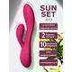 Вибратор-кролик Lola Games Sunset Rio, розовый