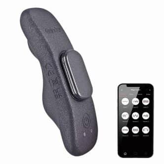 Клиторальный вибратор в трусики Oninder Manila, чёрный