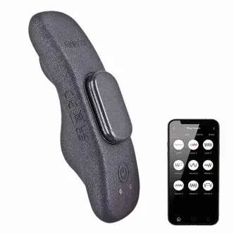 Клиторальный вибратор в трусики Oninder Manila, чёрный