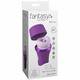 Вибростимулятор с функцией всасывания и подвижным язычком Pipedream Fantasy for Her Lush Kiss Plush, фиолетовый
