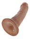 Фаллоимитатор на присоске PipeDream King Cock 17.1 см, светло-коричневый