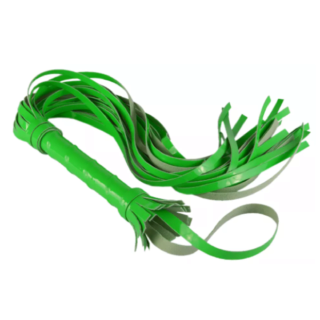 Плеть Sitabella лаковая, зеленая