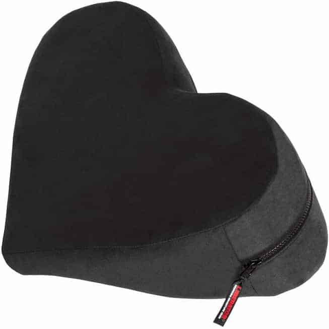 Подушка для любви Liberator Heart Wedge малая в виде сердца, черный