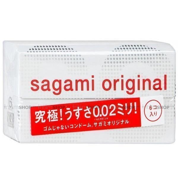 Полиуретановые презервативы Sagami Original 0.02 6 шт