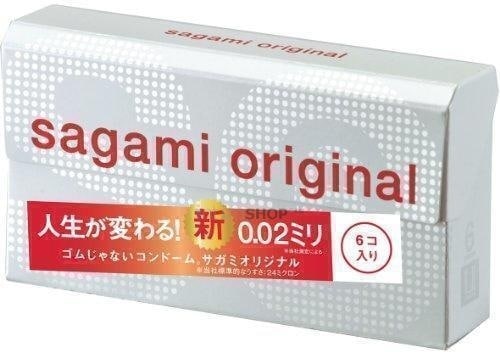 Полиуретановые презервативы Sagami Original 0.02, 6шт от IntimShop