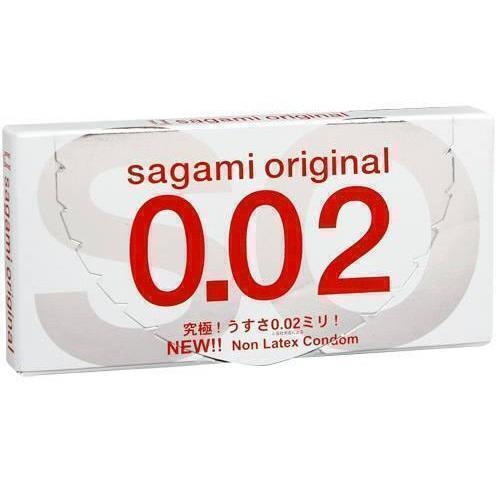 Полиуретановые презервативы Sagami Original 0.02, 2шт