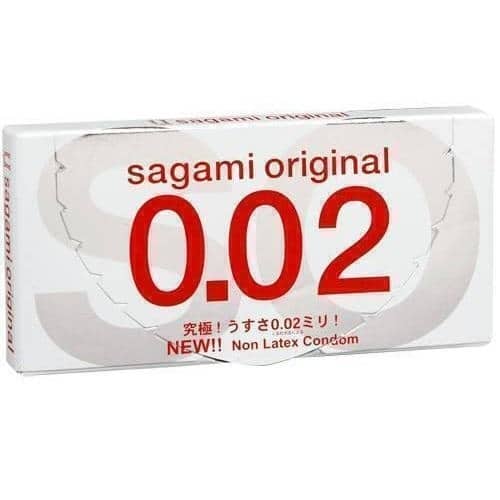 Полиуретановые презервативы Sagami Original 0.02, 2шт - фото 2