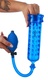 Мужская помпа для эрекции Power Massage Pump W. Sleeve Blue, голубая