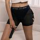 Трусики-шорты для страпона Strap-on-me Halo L, чёрные