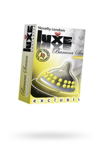 Презервативы Luxe Exclusive Кричащий банан, 1 шт от IntimShop