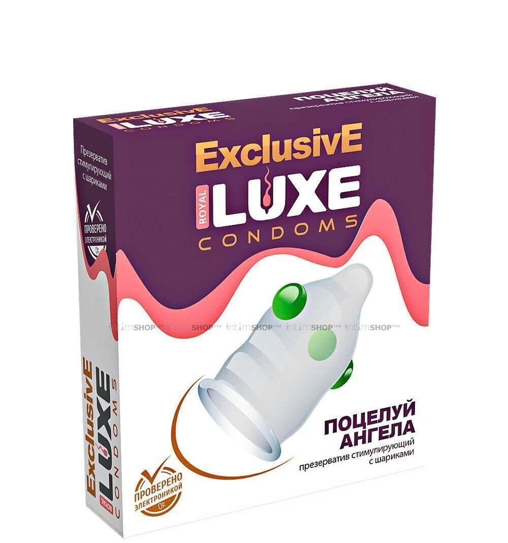 Презерватив Luxe Exclusive Поцелуй ангела с шариками, 1 шт