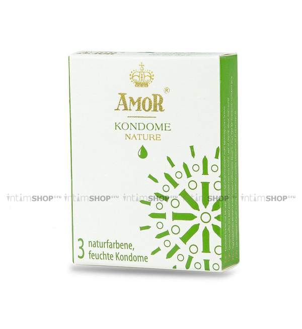 Презервативы Amor Nature, 3 шт от IntimShop