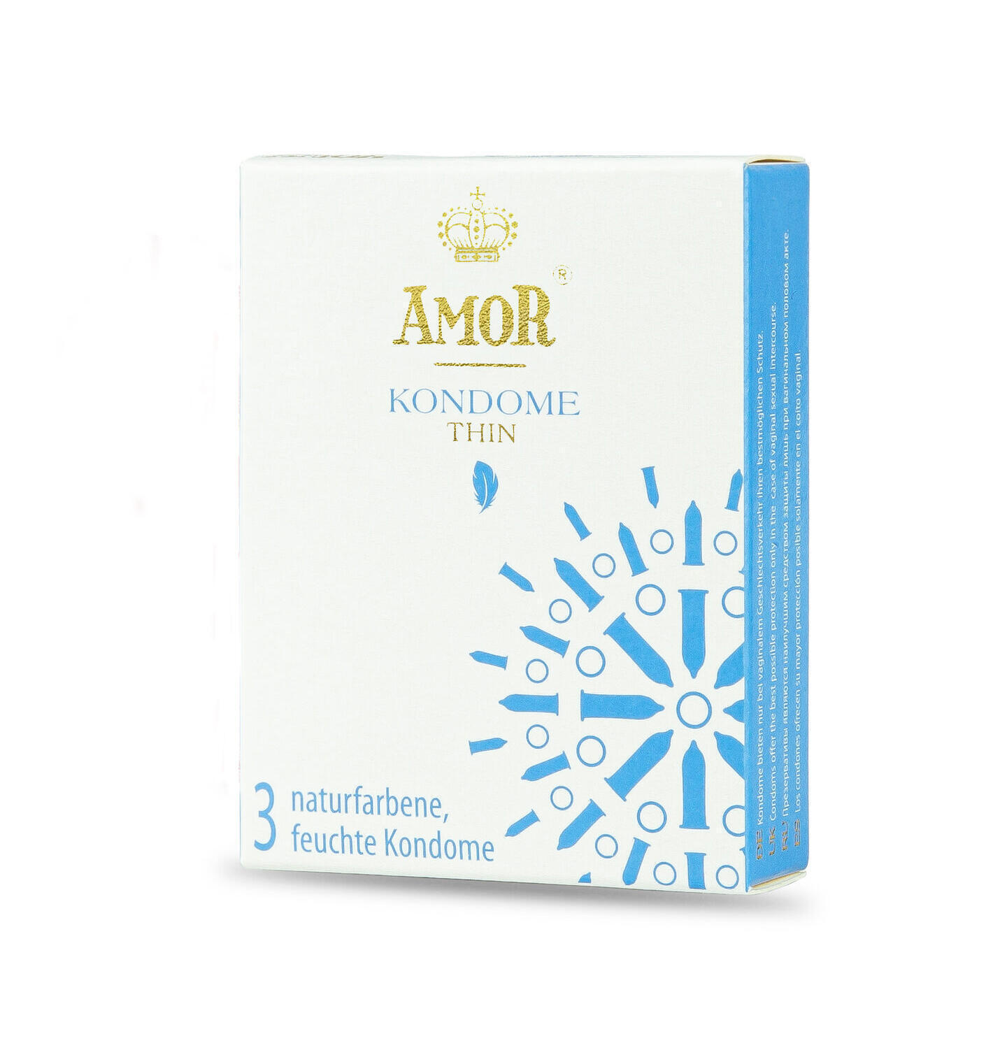 Презервативы супертонкие Amor Thin, 3 шт 