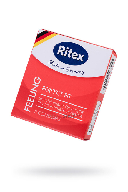 

Презервативы анатомической формы Ritex Feeling Perfect Fit с накопителем, 3 шт