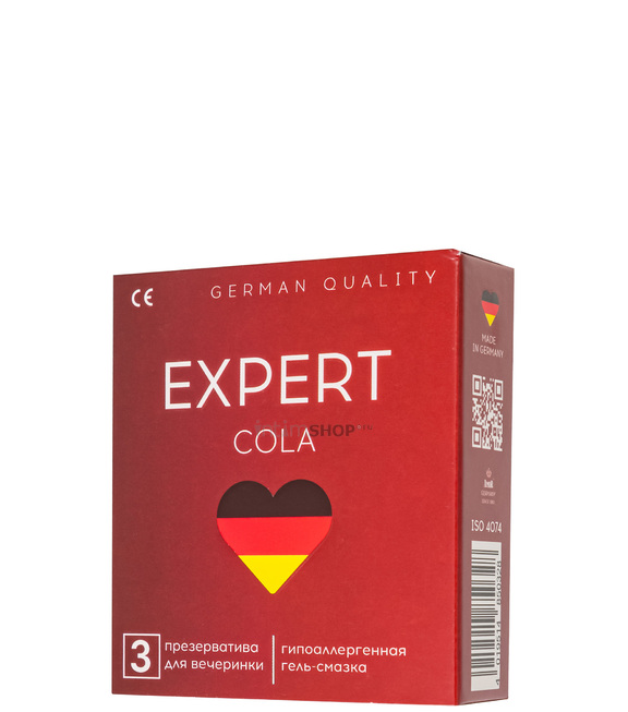 Презервативы ароматизированные Amor Expert Cola, 3 шт
