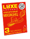 Презервативы Luxe Красноголовый мексиканец Клубника, 3 шт