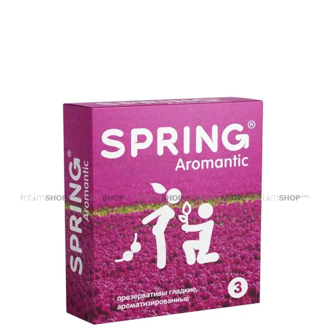 Презервативы ароматизированные Spring Aromantic, 3 шт
