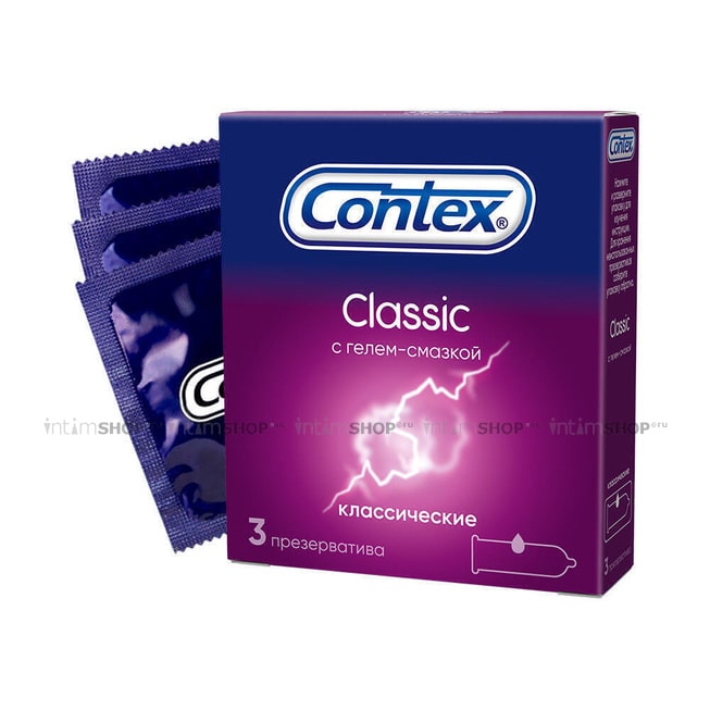 Презервативы Contex Classic, 3 шт.