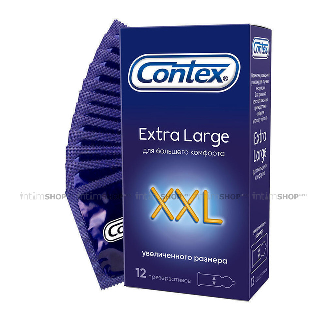 

Презервативы Contex Extra Large, 12 шт.