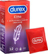 Презервативы ультратонкие с дополнительной смазкой Durex Elite, 12 шт