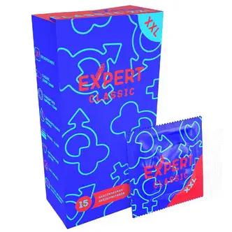 Презервативы увеличенного размера Expert Classic XXL, 15 шт