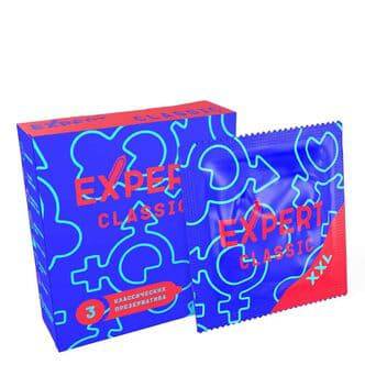 Презервативы увеличенного размера Expert Classic XXL, 3 шт
