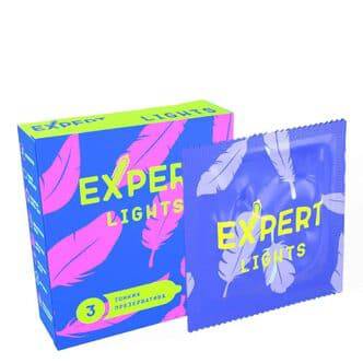 Презервативы ультратонкие Expert Lights, 3 шт