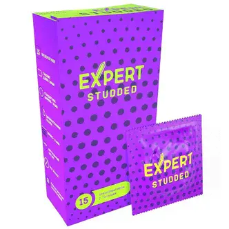 Презервативы точечные Expert Studded, 15 шт
