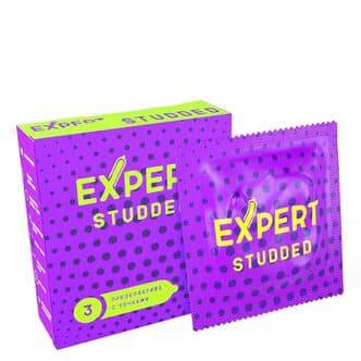 Презервативы точечные Expert Studded, 3 шт
