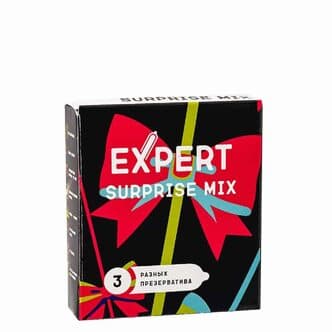 Презервативы Expert Surprise Mix, 3 шт