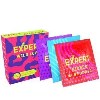 Презервативы рельефные Expert Wild Love, 3 шт