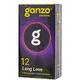 Презервативы продлевающие Ganzo Long Love с анестетиком, 12 шт