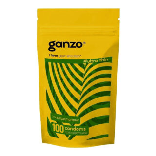 Презервативы ультратонкие Ganzo Ultra Thin, 100 шт