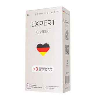 Презервативы классические Amor Expert Classic, 12 шт + 3 шт